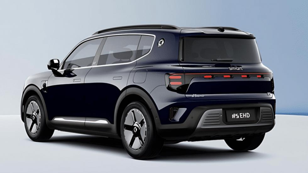 smart #5 EHD: Plug-in υβριδικό με αυτονομία 1.600 χιλιόμετρα!